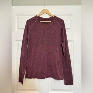Lululemon Men’s Long Sleeve Maroon Shirt